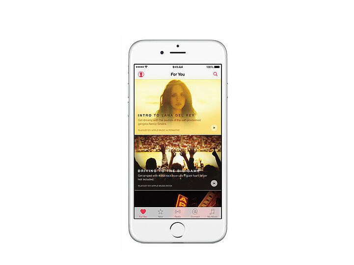 Mit Apple Music startet das Unternehmen am 30. Juni seinen eigenen Musikstreaming-Dienst