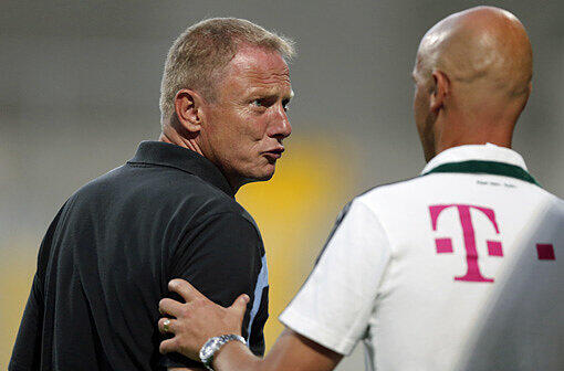 Trainer des TSV 1860 München II: Torsten Fröhling (l.)