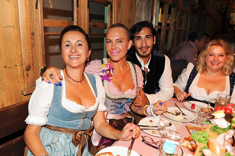 Sybille Mang, Natascha Ochsenknecht und Freund Umut Kekilli
