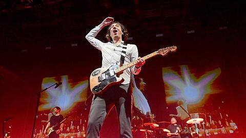 Der Sänger und Gitarrist Gary Lightbody im Zenith.