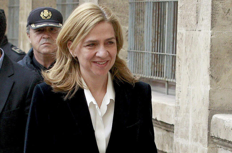 Der spanischen Infantin Cristina wird Unterschlagung von Geldern vorgeworfen.