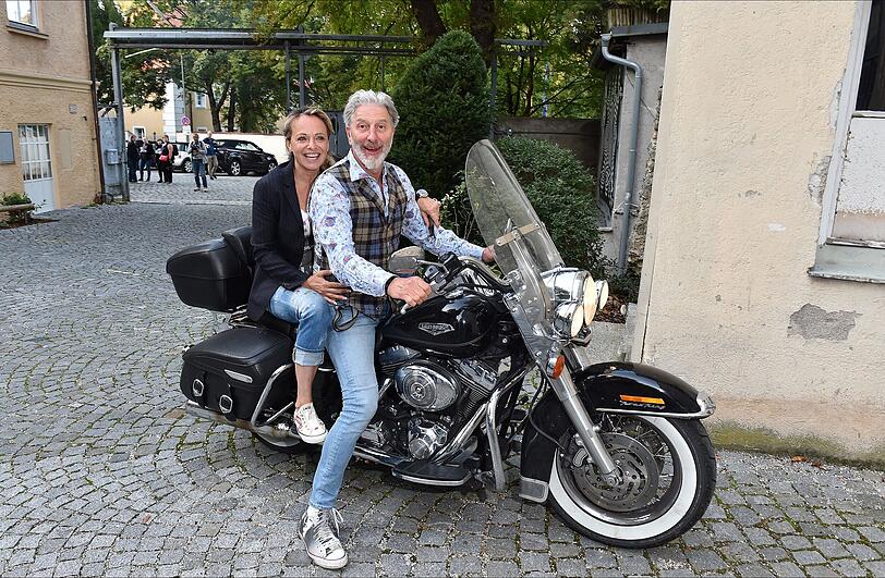 Rufus Beck mit Freundin Jo Kern
Movie meets Media auf der Praterinsel  München am 10.09.2020