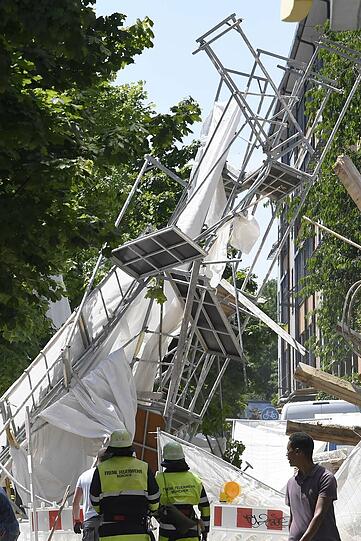 Weitere Bilder von der Unfallstelle