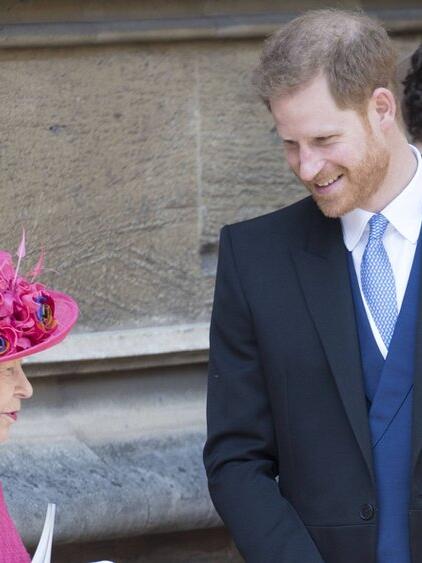Prinz Harry und seine Gro&szlig;mutter, die 2022 verstorbene Queen Elizabeth II.