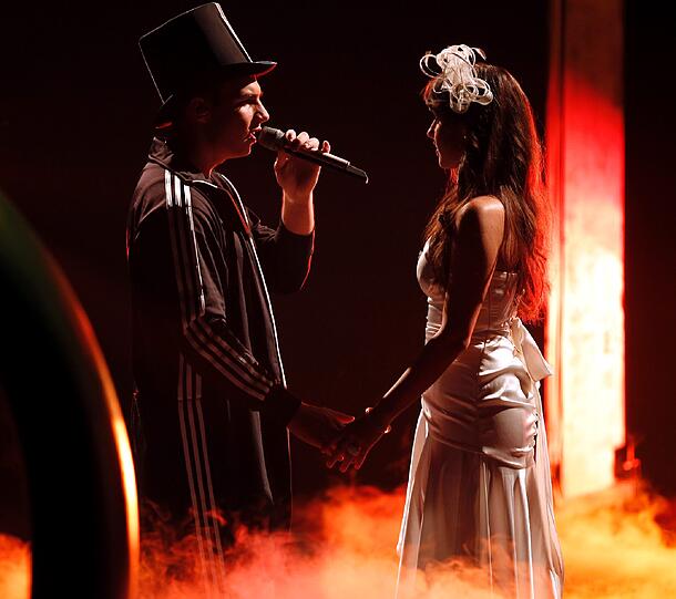 Pietro Lombardi ist Deutschlands neuer Superstar - im DSDS-Finale stand auch seine Freundin Sarah Engels auf der Bühne - die besten Bilder der RTL-Show.