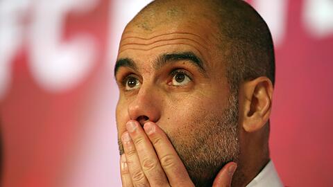 Spricht über Hoffenheim und das Aus von Hans-Wilhelm Müller-Wohlfahrt: Bayern-Trainer Pep Guardiola