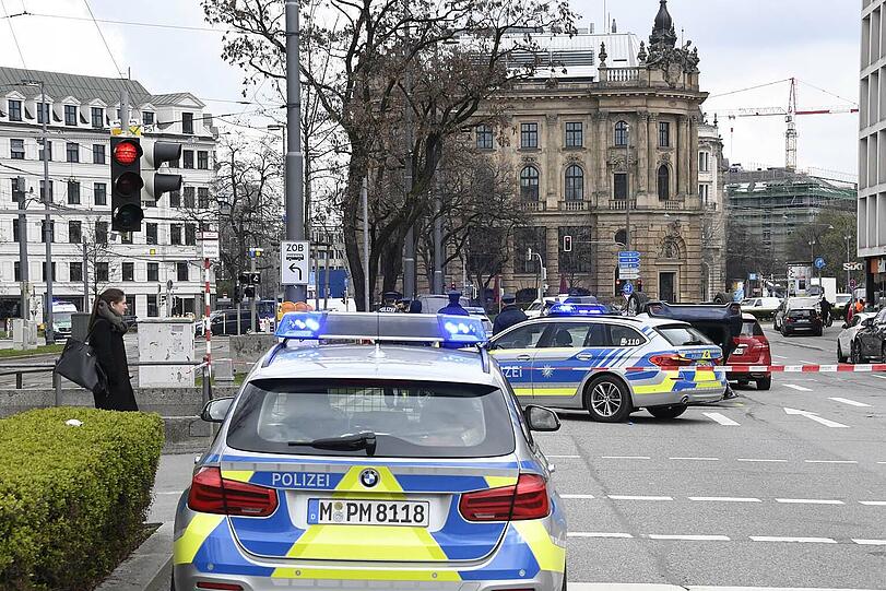 Bilder vom Unfall am Stachus.