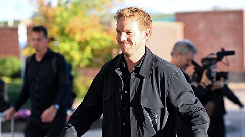 Julian Nagelsmann zeigt sich in den USA mit demonstrativ guter Laune.