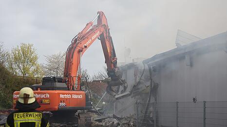 Der Club an der Grenze zu Frankreich ist komplett zerst&ouml;rt.