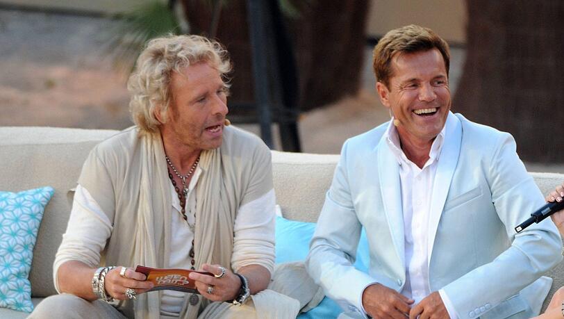 Dieter Bohlen war 2011 bei Gottschalks Sommerausgabe von "Wetten, dass..?" zu Gast. Dieter Bohlen war 2011 bei Gottschalks Sommerausgabe von "Wetten, dass..?" zu Gast.