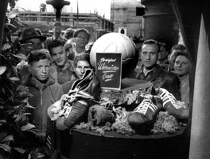 Weltmeister-Empfang 1954.