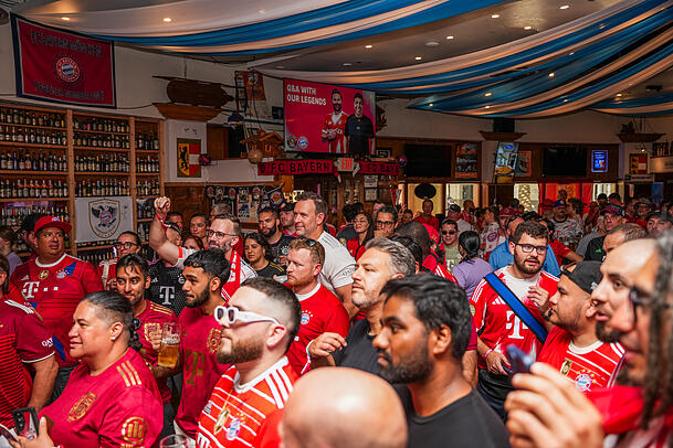 200 Gäste waren bei Bayerns Fanfest in Miami dabei. 200 Gäste waren bei Bayerns Fanfest in Miami dabei.