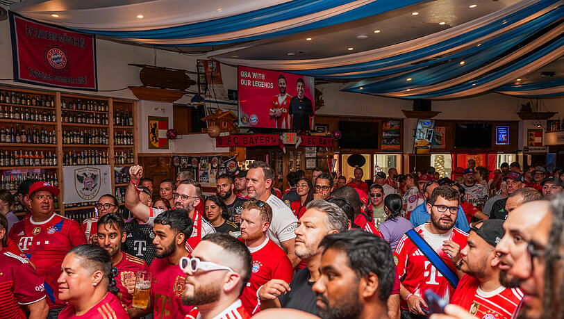 200 Gäste waren bei Bayerns Fanfest in Miami dabei. 200 Gäste waren bei Bayerns Fanfest in Miami dabei.
