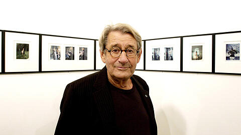 Der Fotograf Helmut Newton.