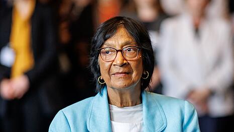 Friedensnobelpreistr&auml;gerin "Navi" Pillay erfuhr in N&uuml;rnberg von der Auszeichnung.
