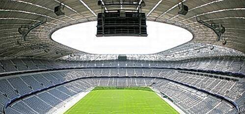 Hier steigt die Players Party: die Allianz Arena in Fröttmaning.