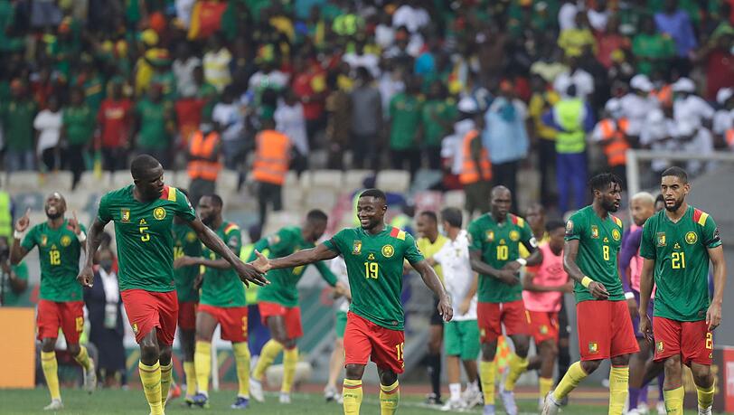 Kamerun setzte sich im Viertelfinale gegen Gambia durch.