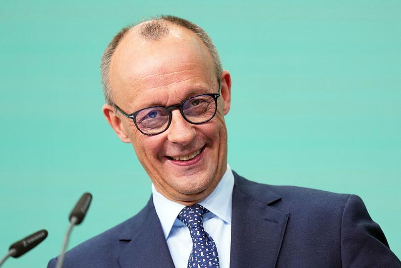 Hat seit der Wahl gut lachen: Friedrich Merz.