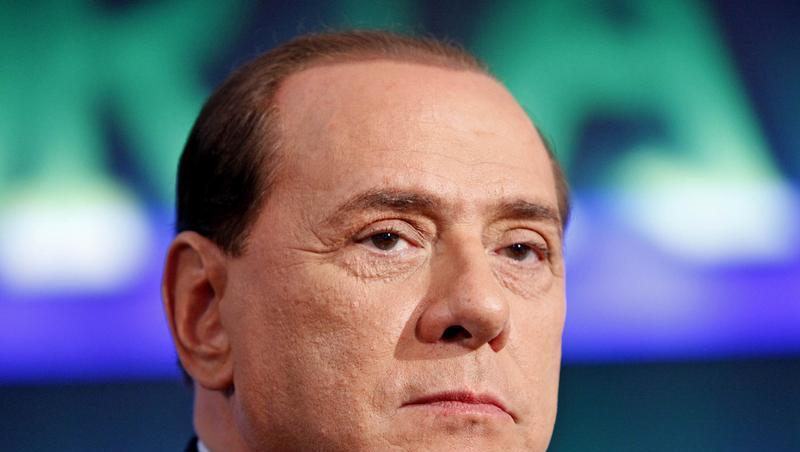 Italiens Regierungschef Silvio Berlusconi: Bleibe auch bei Verurteilung im Amt. Italiens Regierungschef Silvio Berlusconi: Bleibe auch bei Verurteilung im Amt.