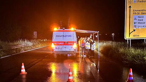 Bei dem schweren Unfall sind drei Menschen gestorben. (Foto-Handout)