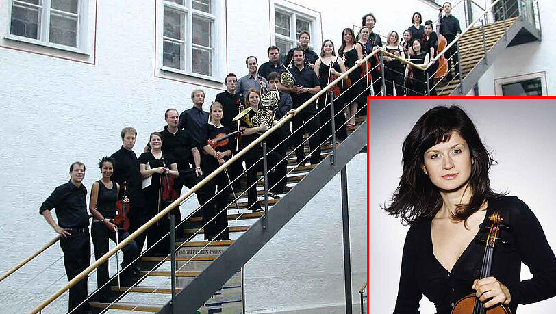 Hermina Szabó spielt am Mittwoch im Hubertussaal im Nymphenburger Schloss mit der Camerata Andechs ein feierliches Adventskonzert. Hermina Szabó spielt am Mittwoch im Hubertussaal im Nymphenburger Schloss mit der Camerata Andechs ein feierliches Adventskonzert.