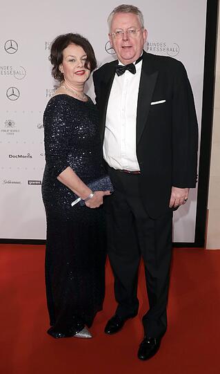 Moderator Peter Limbourg und seine Frau Katharina