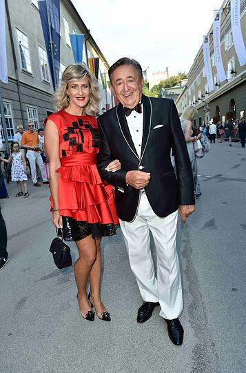 Richard Lugner mit Freundin Simona Weiss