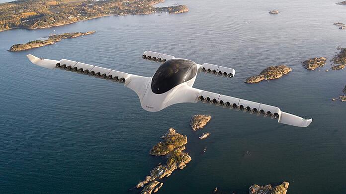 Der Münchner Hersteller Lilium entwickelt ein Elektro-Flugtaxi mit fünf Sitzen. (Archivbild)