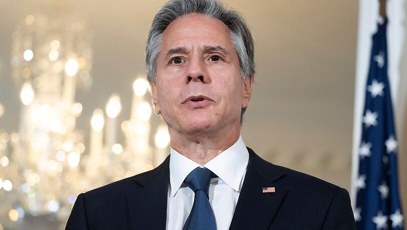 US-Außenminister Antony Blinken nennt Russlands Annexion ukrainischer Gebiete einen "betrügerischen Versuch", international anerkannte Grenzen zu ändern.