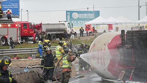 Viele Menschen erlitten schwere Verbrennungen nach der Explosion.