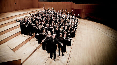 Der Philharmonische Chor M&uuml;nchen - hier noch im alten Gasteig.