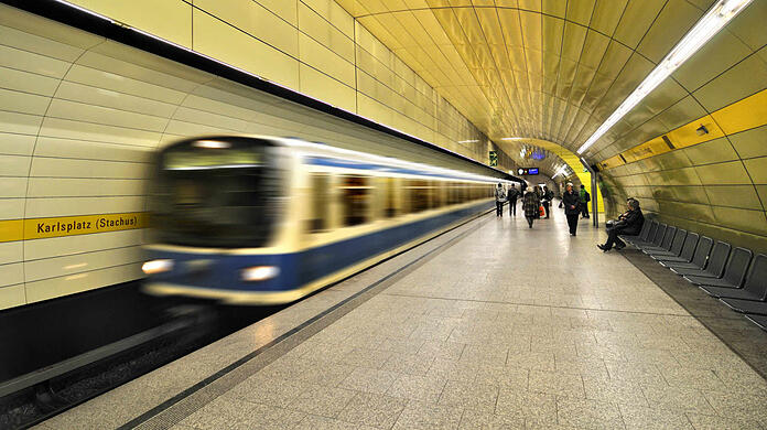 Am Stachus halten ab Juni zwei Monate keine U-Bahnen. (Archivbild)