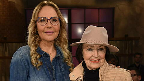 Natascha Ochsenknecht und ihre Mutter Bärbel Wierichs zu Gast in der WDR-Talkshow "Kölner Treff" im Februar 2020.