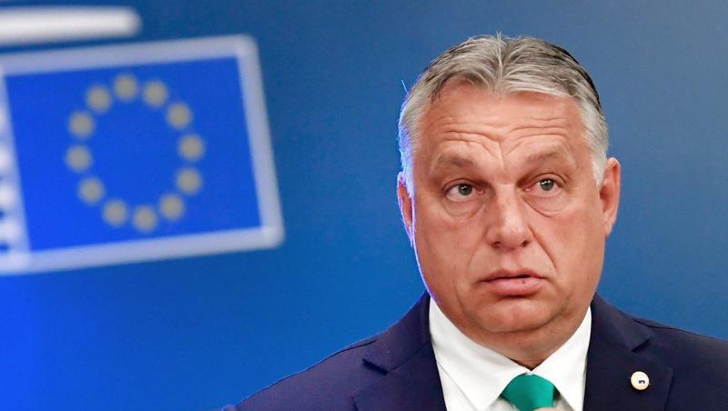 Ungarns Ministerpräsident Viktor Orban 2020 bei einem Treffen in Brüssel.