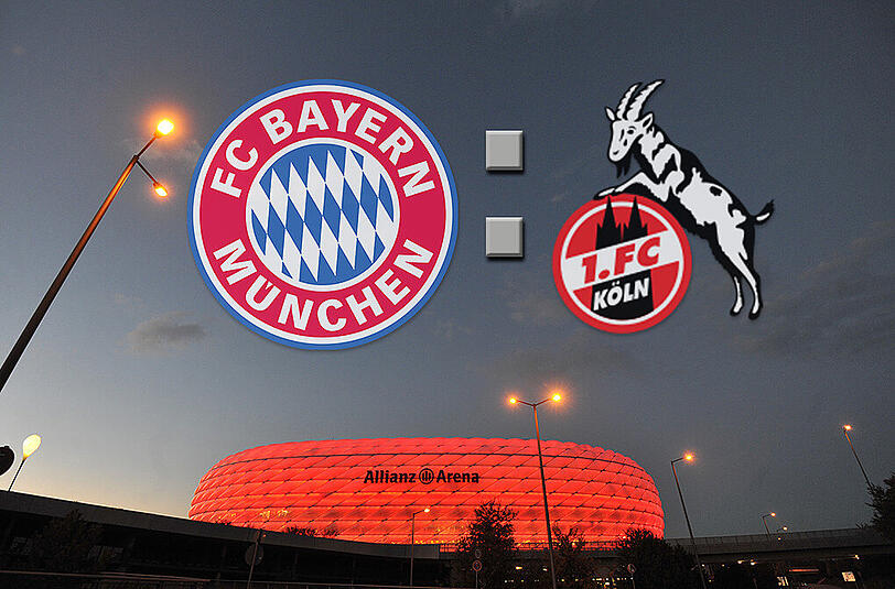 Der FC Bayern empfängt den 1.FC Köln in der Allianz Arena. Das Spiel ab 15 Uhr im AZ-Liveticker.