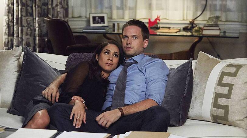 Patrick J. Adams und Meghan Markle in "Suits"