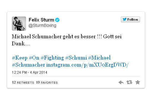 Freude über die positiven Nachrichten zu Michael Schumacher: Die Reaktionen aus dem Netz.