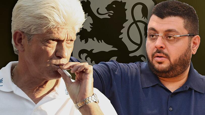 Löwen-Ikone und 1860-Investor: Werner Lorant (li.) und Hasan Ismaik.
