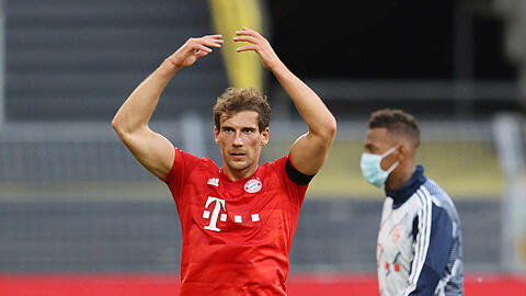 Leon Goretzka hat die Corona-Pause genutzt und reichlich Muskelmasse aufgebaut.
