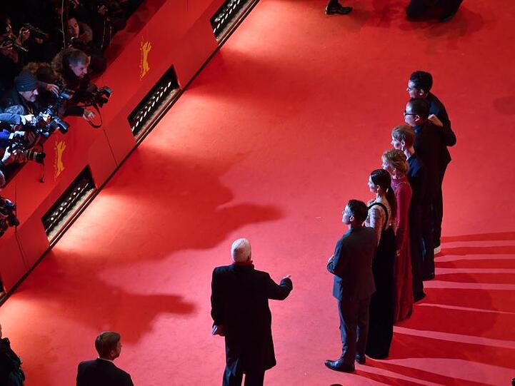 Im Fokus der Fotografen: Die Jury der diesjährigen Berlinale.