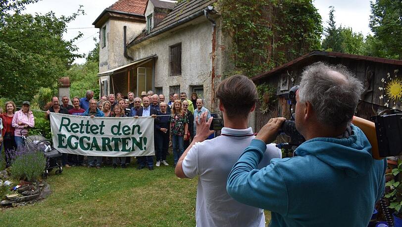 Der BR dokumentiert den Eggartler-Protest. Der BR dokumentiert den Eggartler-Protest.