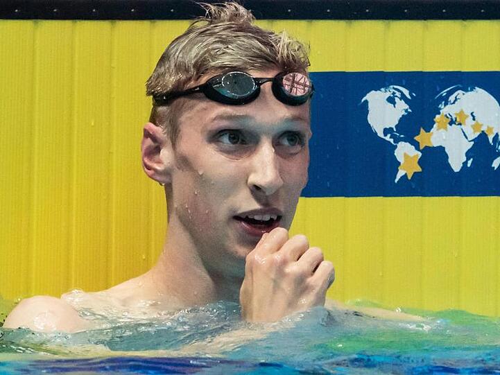 Kann in Gwangju auf eine Medaille hoffen: Florian Wellbrock.