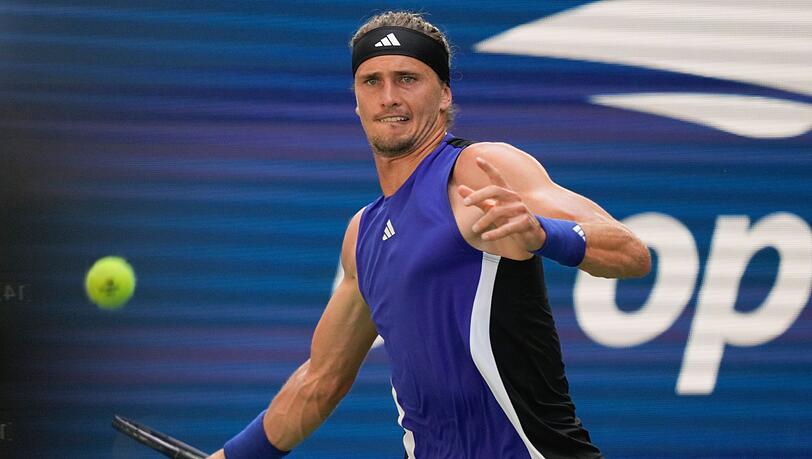 Alexander Zverev gewinnt sein Zweitrundenmatch bei den US Open.