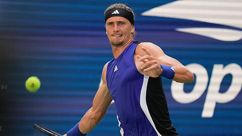 Alexander Zverev gewinnt sein Zweitrundenmatch bei den US Open.