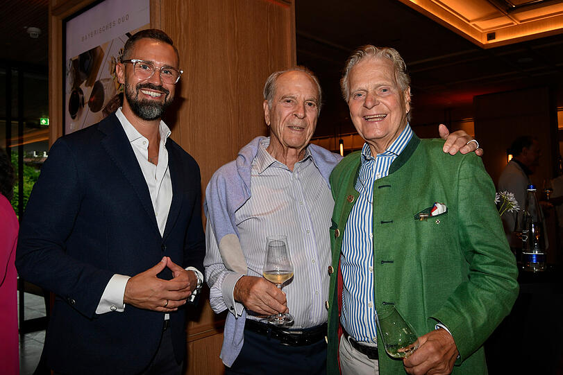 Daniel Funke, Jürgen Heraeus und Victor Erdmann.