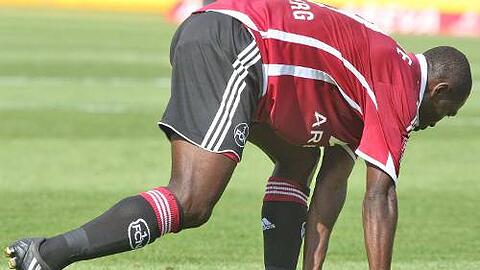 Schmerz lass&rsquo; nach: Isaac Boakye laboriert schon länger an Problemen in der Leistengegend.
