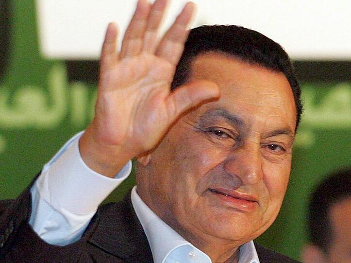 Für ihn wird ein Platz gesucht: Husni Mubarak (82).