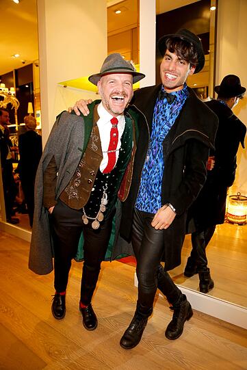 Oliver Rauh und Rayan Odyll (r.)