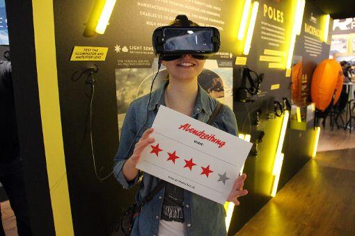 Verschiedene Filter mittels Virtual-Reality-Brille testen? Definitiv eine coole Idee mit viel Zukunftspotential! Wir vergeben vier von fünf Sternen!
