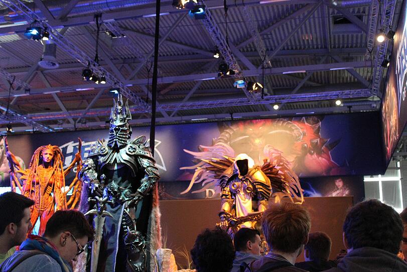 Die Gamescom 2014 ist nicht mehr nur für Fachbesucher geöffnet. Hier Bilder vom zweiten Tag.